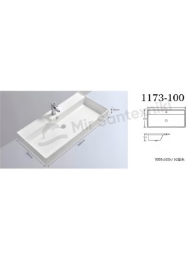 Раковина для столешницы Debora 1173 (1000 мм)